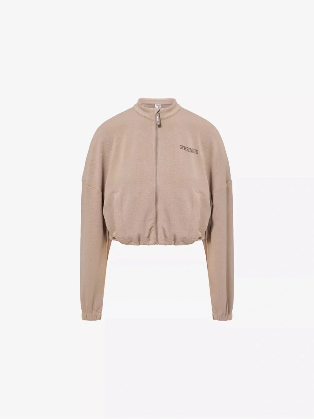 GYMSHARK - Waffle Midi Zip Up Jacket
Lifestyle Brown - Picture 8 of 11
